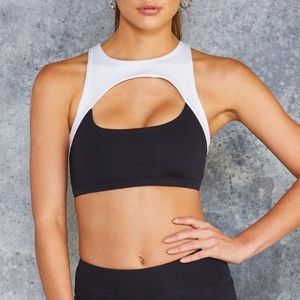 Blackmilk - XL - SPORTSTER SPLICED CROP sport bra - LIMITED